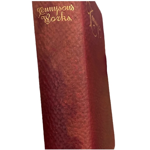 Vintage leather bound “Tennyson’s Works”. 1900 - Picture 5 of 16